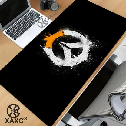 Mouse pad mare Overwatch Kawaii XXL pentru gaming, covoraș de birou PC, suport pentru tastatură, accesorii gamer, MousepadXAXC