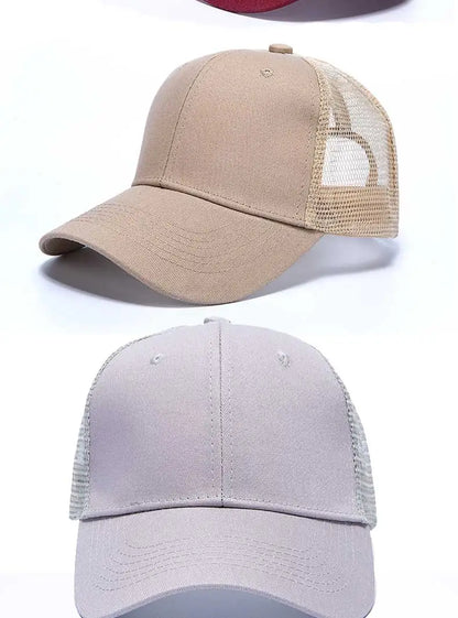 Baseballcaps für Großhandel, lässige Caps für Herren, Mesh-Hüte für Damen, Unisex-Hüte, Hut mit individuellem Logo, bestickte Hüte