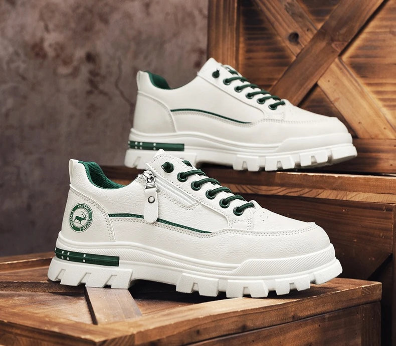 Chaussures de sport décontractées pour homme, pour la randonnée et les activités de plein air, tendance, mode urbaine, confortables, à semelle épaisse