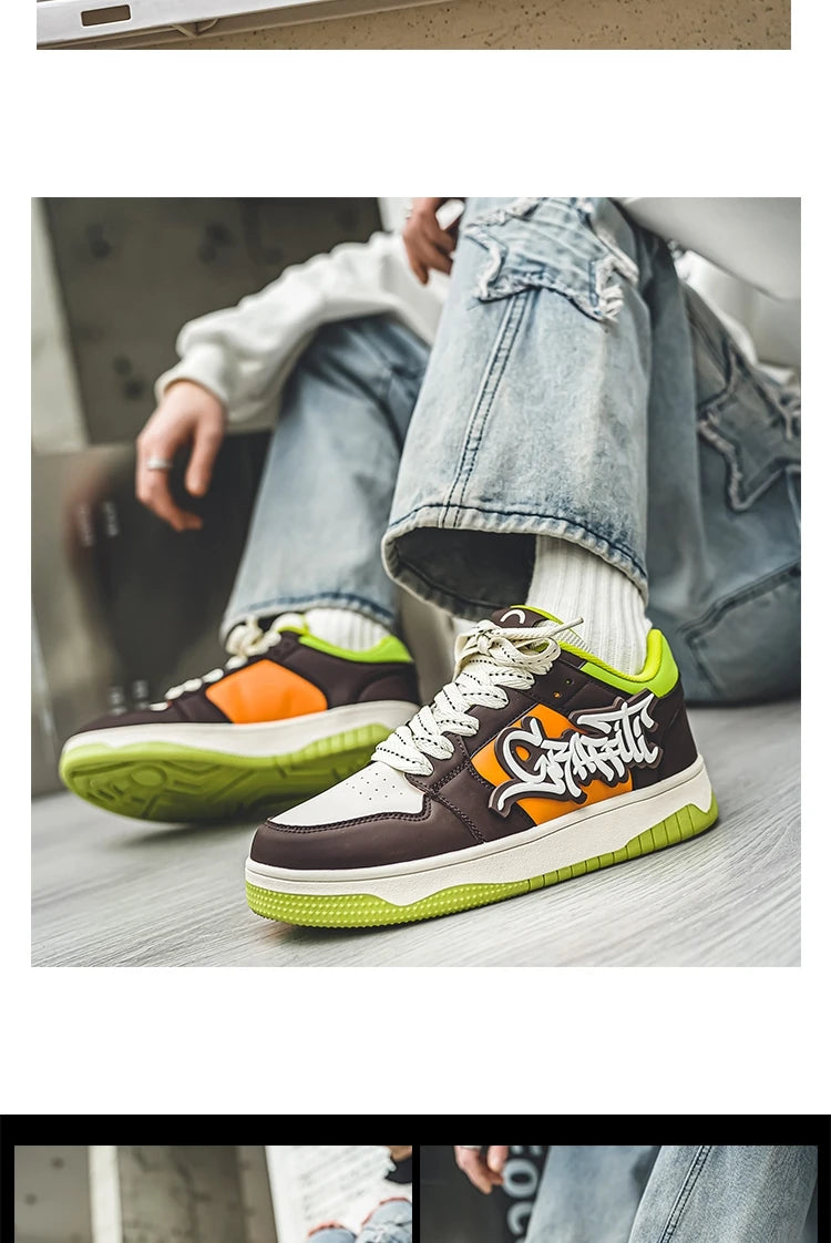 Modne niebieskie designerskie buty do skateboardingu dla mężczyzn, odzież uliczna, hip-hopowe trampki dla mężczyzn, luksusowe trampki na platformie do skateboardingu dla mężczyzn, buty do koszykówki dla mężczyzn