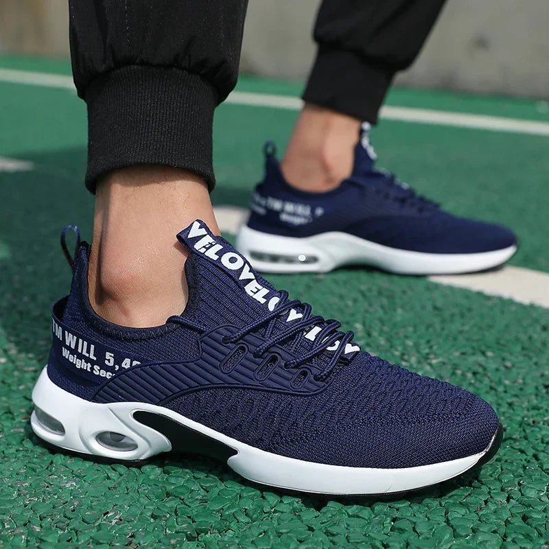 Letnie buty męskie Siateczkowe buty sportowe na co dzień Buty wiosenno-letnie Tenisówki Lekkie buty do chodzenia Czarne trampki Produkt cieszący się dużą popularnością