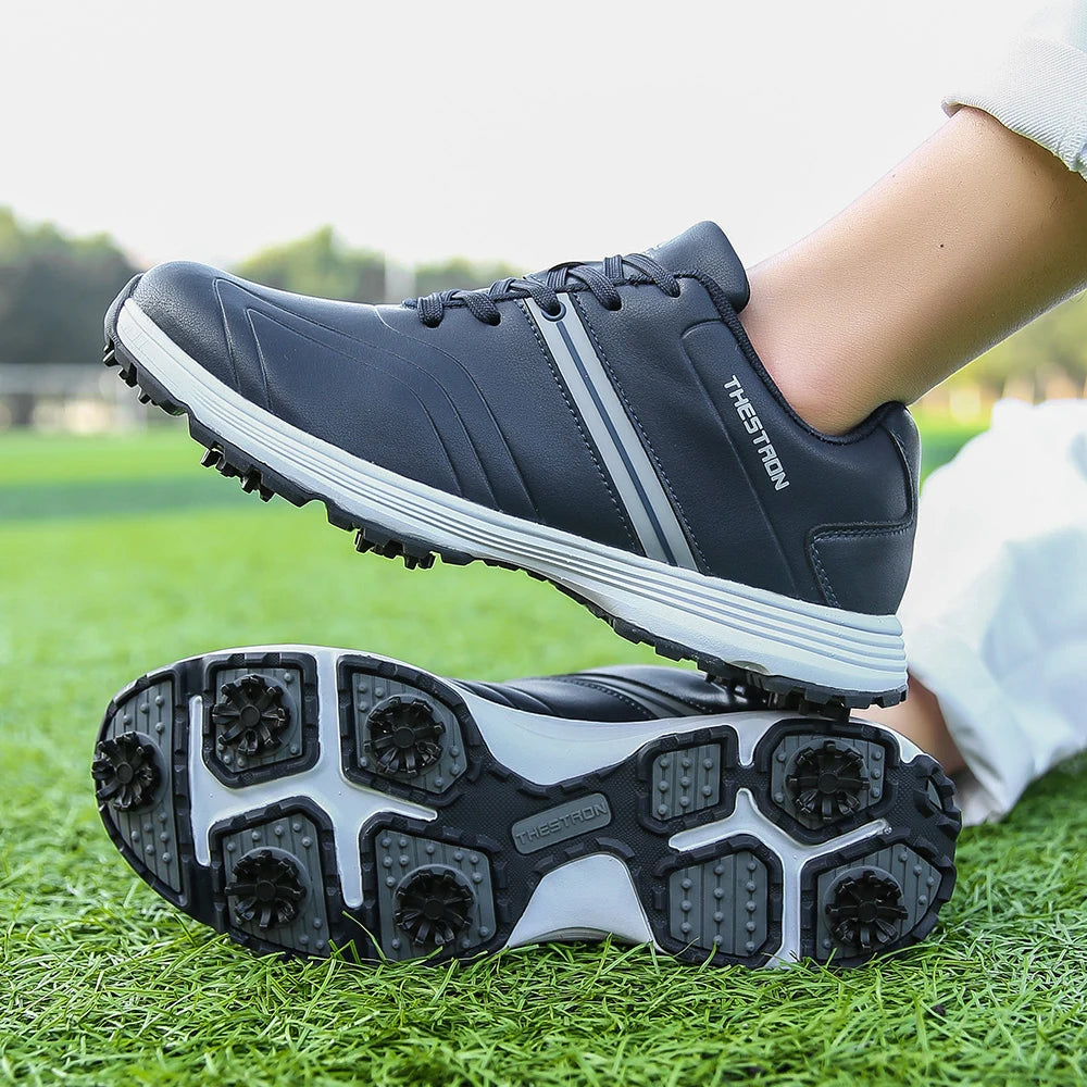 Waterproof Men Golf Shoes Professional Lightweight Golfer Footwear Outdoor Golfing Sport Trainers Athletic Sneakers Brand