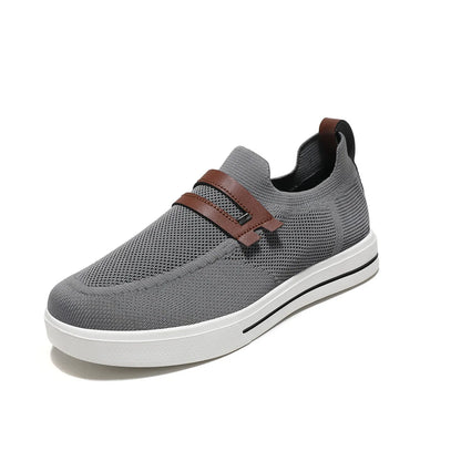 New Men's Sports Shoes Mesh Breathable Casual Outdoor EVA Soft-Soled Walking Shoes Lightweight Comfortable