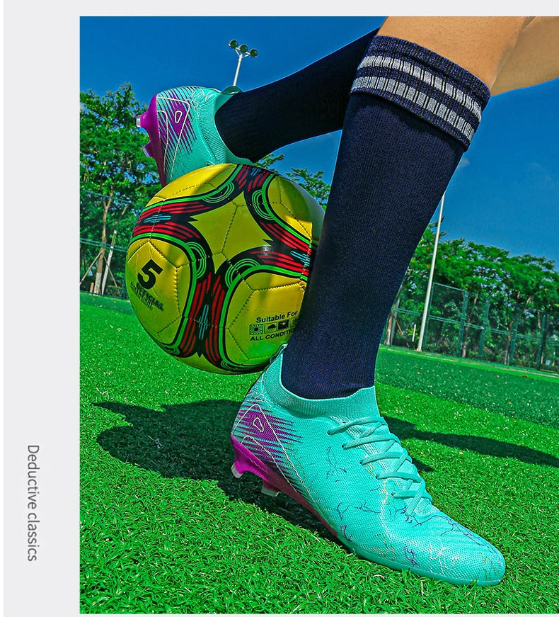Pánske futbalové kopačky Veľkoobchod Kopačky s klincami Protisklzové tenisky Tréningové futbalové topánky Najvyššia kvalita FG Drop Shipping Unisex pre dospelých