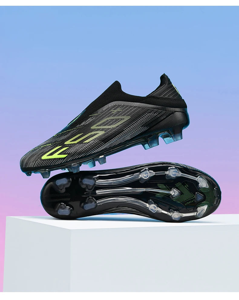 New Men's Soccer Shoes Match Football Boots Sneakers Non-Slip Grass Cleats High-Quality Futsal Indoor Hot-Selling High-Top Outdoor