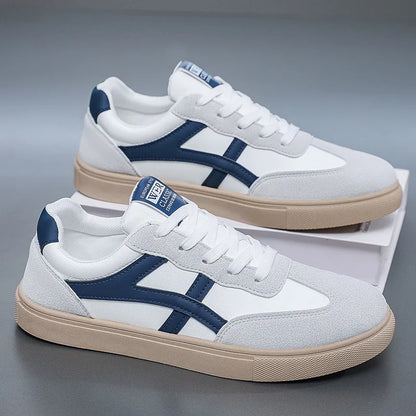 Herren-Freizeitschuhe – Leichte Freizeit- und Outdoor-Wanderschuhe – Sneaker – Rutschfeste flache Herrenschuhe