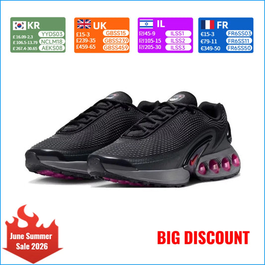 Nike Air Max Dn Men's Running Shoes Dynamic Air Cushioning Lightweight Responsive Comfort for Daily Running Training FJ3145-005