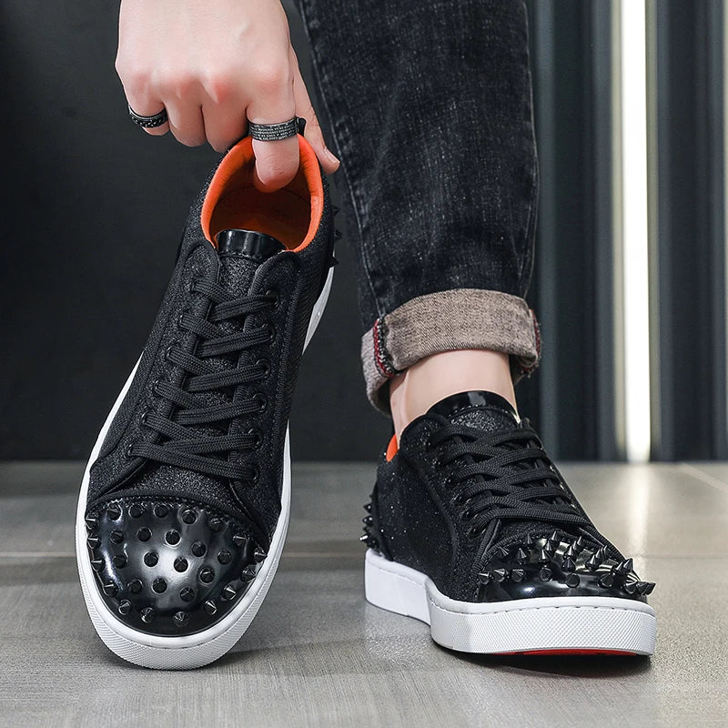 Hot-selling Skateboard Shoes for Man Leisure Walk Sneakers Versatile Men Vulcanized Shoes Outdoor Tenis Masculino Punk Trainers