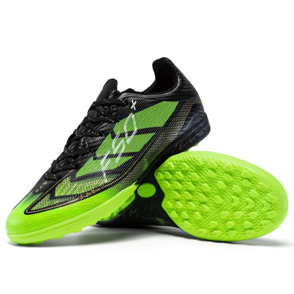 Chaussures de football pour hommes, crampons d'entraînement rapides pour terrain extérieur, chaussures de football à crampons pour terrain synthétique, baskets basses originales unisexes