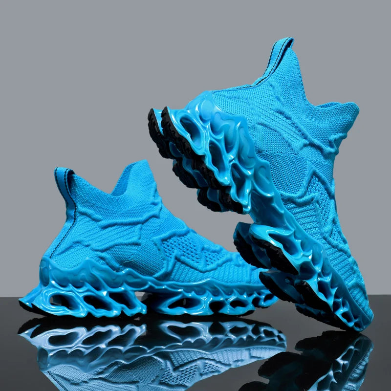 Chaussure Homme Chaussures de course respirantes pour hommes, baskets décontractées pour hommes, chaussures de tennis pour hommes, entraîneur de course, mocassins à la mode, luxe