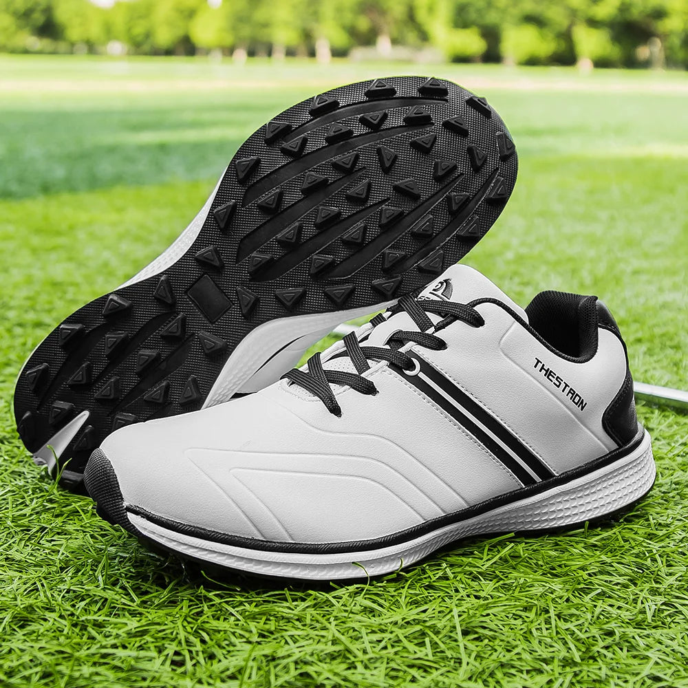 Waterproof Men Golf Shoes Professional Lightweight Golfer Footwear Outdoor Golfing Sport Trainers Athletic Sneakers Brand