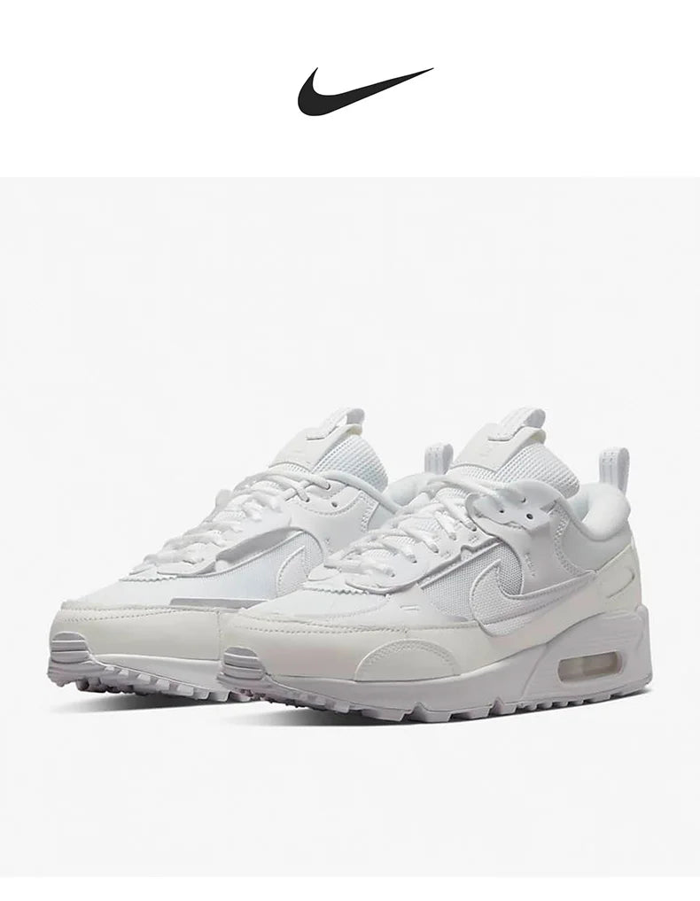 Nike Official Air Max 90 Futura Men's and Women's Air Cushion Sports Shoes DM9922-101