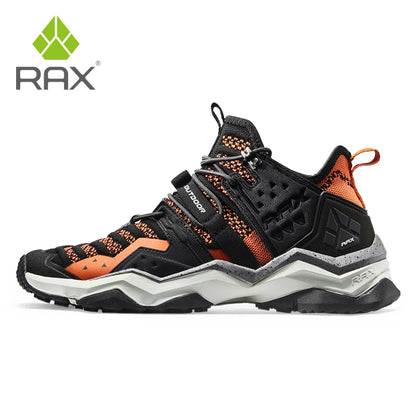 RAX Sapatos de caminhada respiráveis para homem, leves, para caminhadas, trekking e travessias de água, ténis desportivos, ténis de exterior para homem