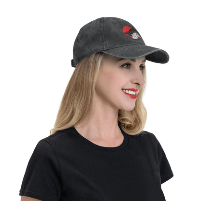 Dragon Ball DBZ Goku Baseball Caps Distressed Cotton Red Heart Headwear Unisex Style Outdoor All Seasons Travel Gift Hats Cap