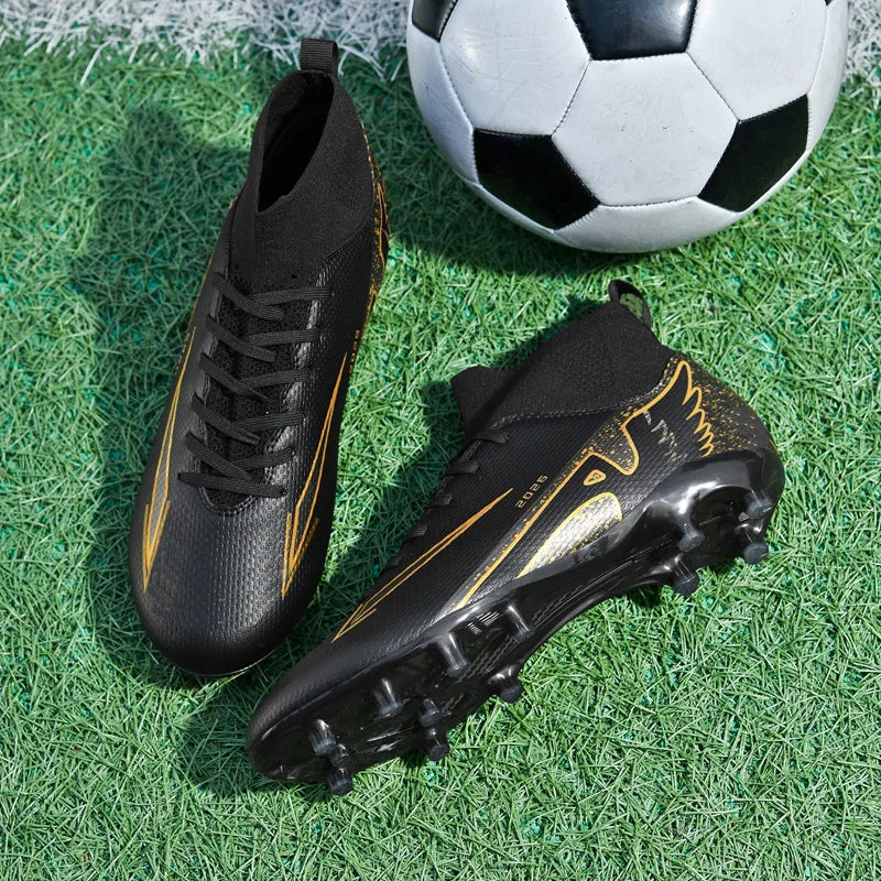 Profesjonalne buty piłkarskie dla mężczyzn, buty piłkarskie dla dorosłych, buty piłkarskie typu cleat, ultralekkie buty treningowe do piłki nożnej, buty sportowe do uprawiania sportów na świeżym powietrzu