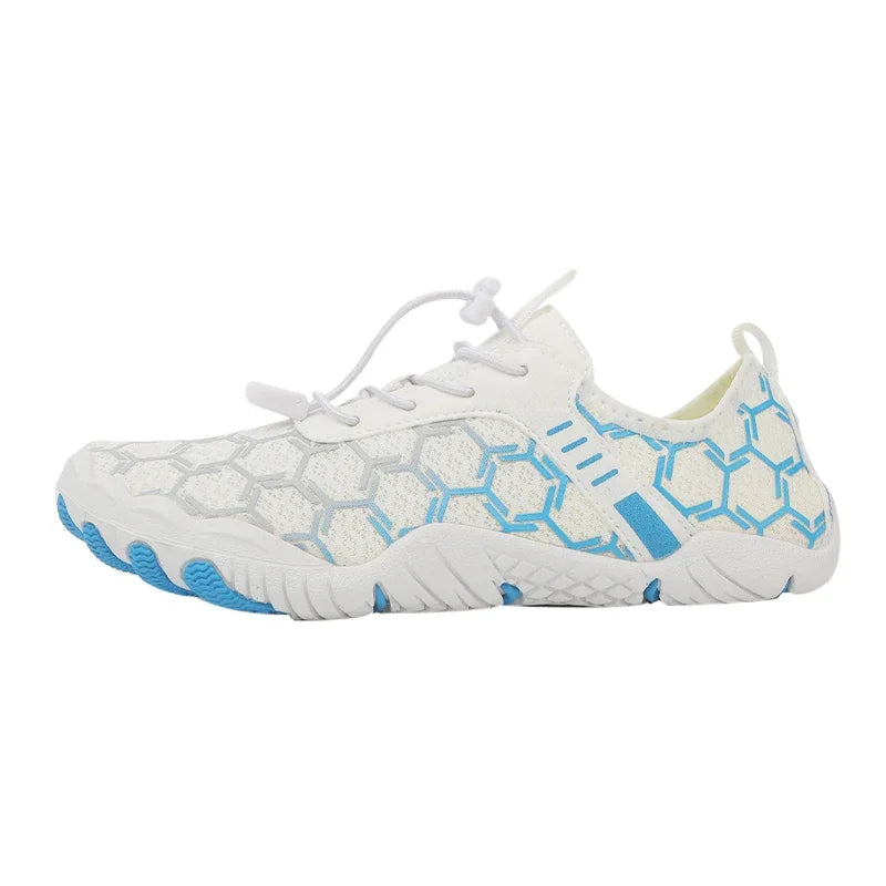 Damen Herren Aqua-Schuhe zum Waten im stromaufwärts fließenden Wasser Wassersneaker Schnelltrocknend Strand Barfuß Outdoor Waten im stromaufwärts fließenden Wasser Wassersport Schwimmschuhe