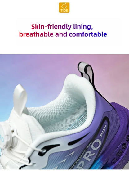 New men's and women's running shoes breathable racing sports shoes carbon cushioning lightweight men's jogging training shoes