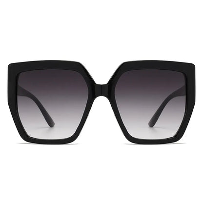 Vintage Oversized Square Sunglasses Women For Men Classic Big Frame Trending Sun Glasses UV400 Luxury Brand Designer Eyeglasses
