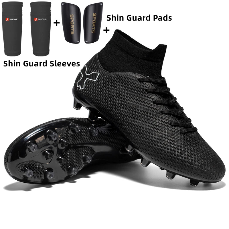 Hoogwaardige voetbalschoenen voor heren, duurzame voetbalschoenen voor jongens, lichtgewicht voetbalschoenen voor kinderen, futsal-trainingsschoenen, voetbalschoenen met noppen