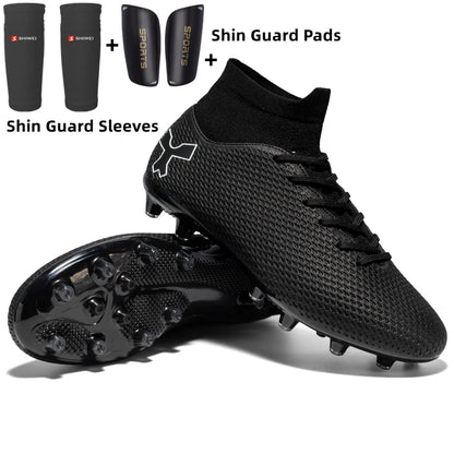 Hoogwaardige voetbalschoenen voor heren, duurzame voetbalschoenen voor jongens, lichtgewicht voetbalschoenen voor kinderen, futsal-trainingsschoenen, voetbalschoenen met noppen