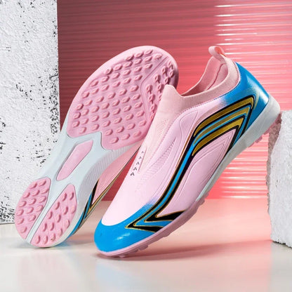Nouvelles chaussures de football pour hommes, baskets de match, chaussures de futsal antidérapantes, crampons pour terrain en herbe, chaussures de football d'intérieur, légères, de haute qualité, pour l'extérieur