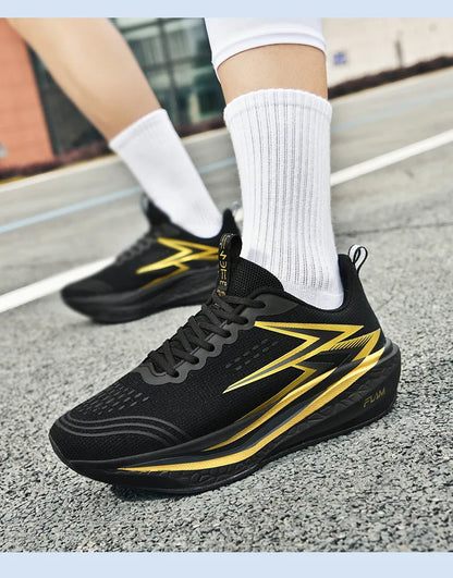 Running Shoes Speciality Marathon Men Sports Breathable Lightweight Carbon Board Women's Comfortable Athletic Nonskid Sneakers