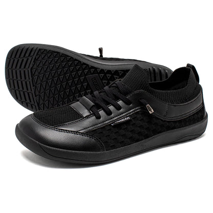 HOBIBEAR Men Barefoot Shoes Women Slip On Wide Toe Walking Sneaker | Zero Drop Sole | Lightweight Breathable Minimalist Shoes