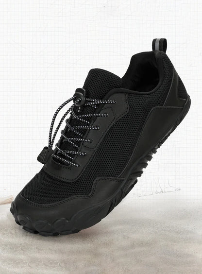 Męskie buty turystyczne typu „barefoot” – oddychające buty sportowe do aktywności na świeżym powietrzu, buty wspinaczkowe, buty trekkingowe, antypoślizgowe, wygodne, męskie buty codzienne do biegania
