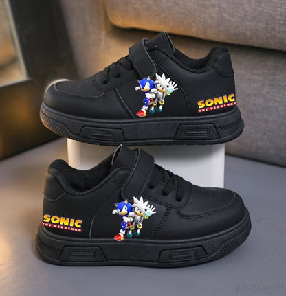 Sonic Students – modne buty codzienne z nadrukiem z kreskówek i anime – urocze trampki – prezenty na urodziny