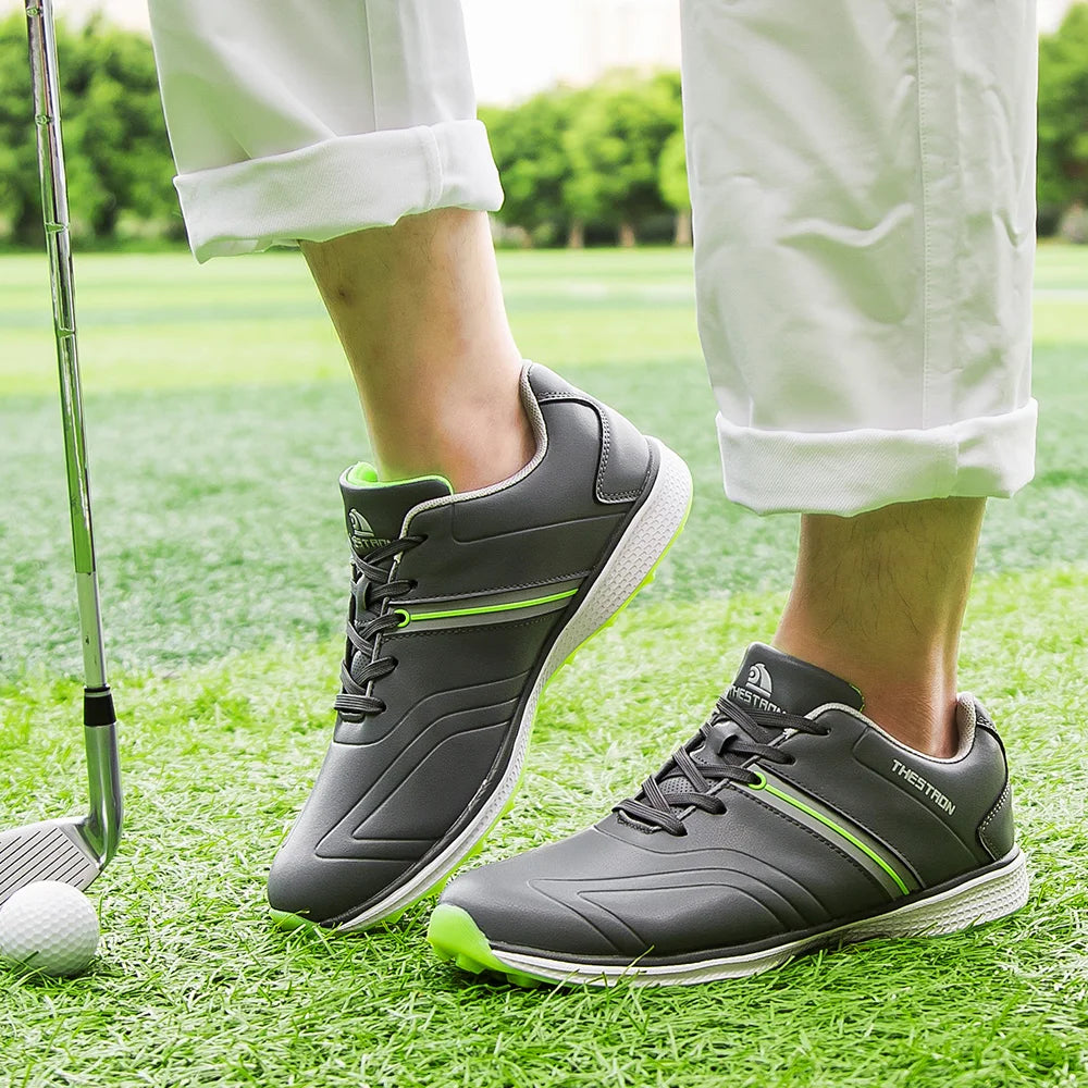 Waterproof Men Golf Shoes Professional Lightweight Golfer Footwear Outdoor Golfing Sport Trainers Athletic Sneakers Brand