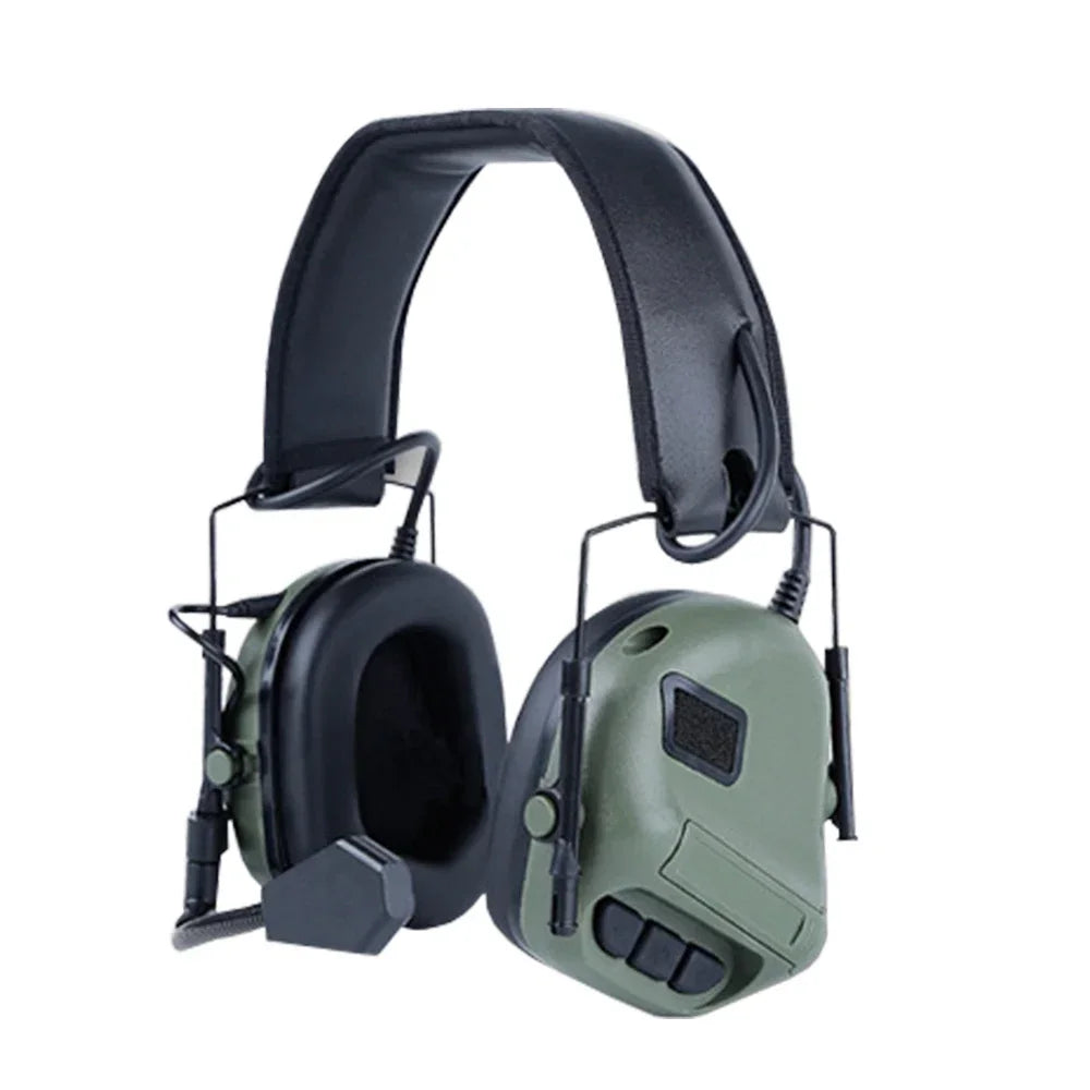 Écouteurs tactiques sans prise de son, Version de réduction du bruit, tête militaire, portant la chasse, le tir Airsoft