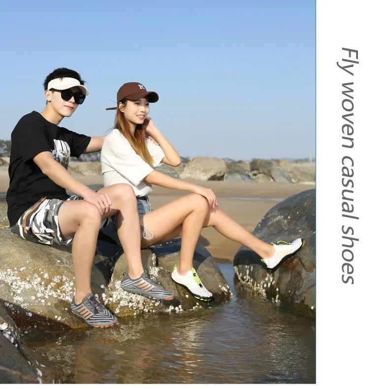 Chaussures d'eau pour hommes et femmes, chaussures minimalistes, chaussures de plage à séchage rapide, chaussures aquatiques, baskets de sport légères, randonnée, surf, navigation de plaisance, pêche