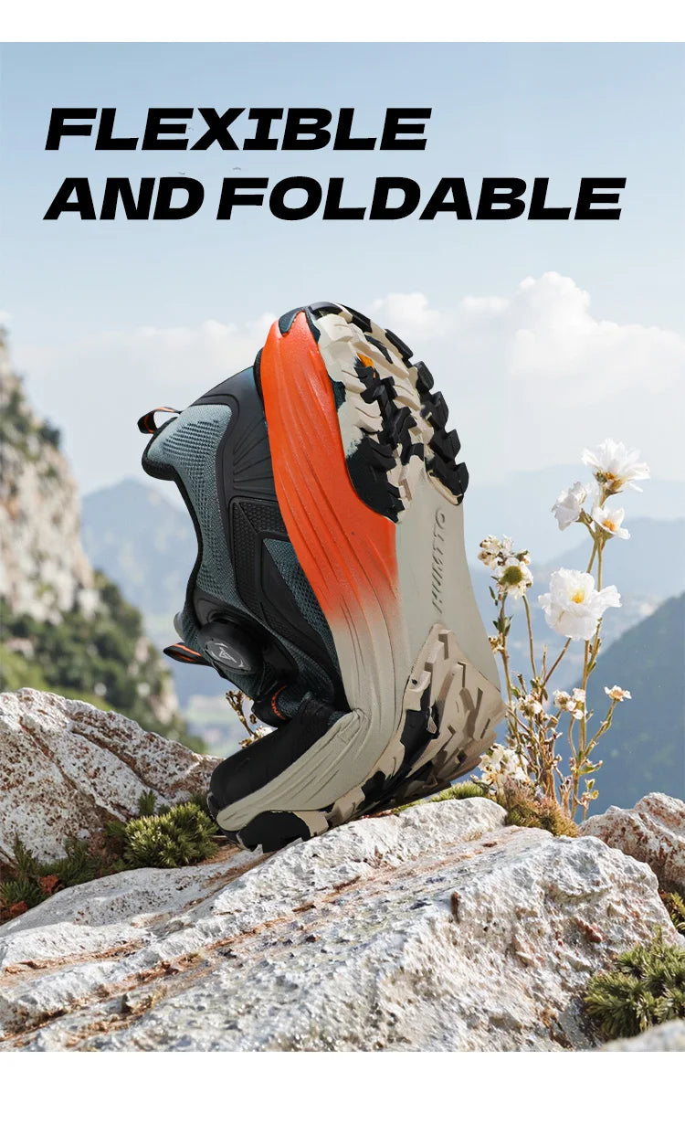 HUMTTO Men Breathable Hiking Sneakers Non-slip Casual Running Shoes Man Outdoor Climbing Sneaker Men's Designers Trekking Boots