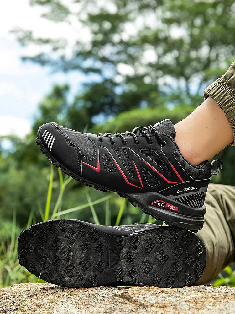 Men's Hiking Shoes Waterproof All-Terrain Outdoor Sneakers Non-Slip for Trekking Camping Tactical Training  Outdoor Cycling