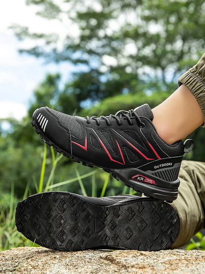 Men's Hiking Shoes Waterproof All-Terrain Outdoor Sneakers Non-Slip for Trekking Camping Tactical Training  Outdoor Cycling