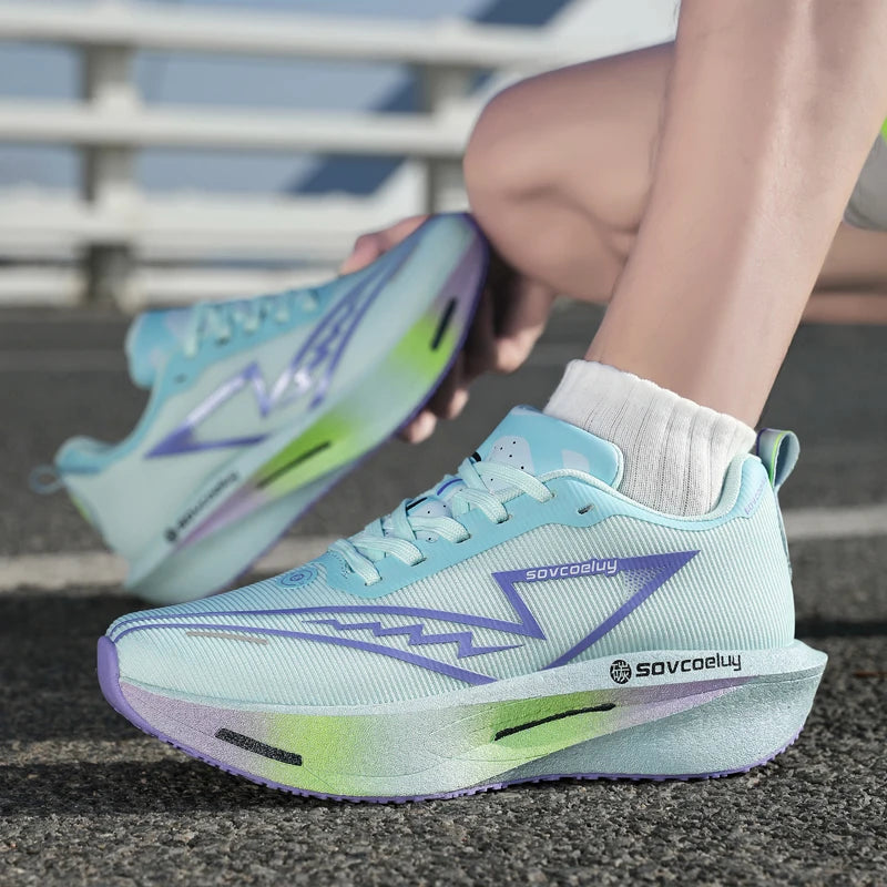 Men's Running Shoes Breathable Non-slip Outdoor Sports Tennis Women's Casual Sneakers Marathon Jogging Walking Flat Shoes