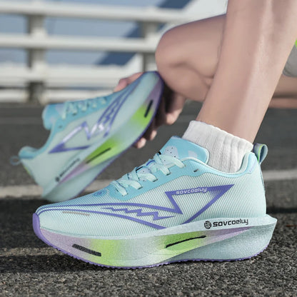 Men's Running Shoes Breathable Non-slip Outdoor Sports Tennis Women's Casual Sneakers Marathon Jogging Walking Flat Shoes