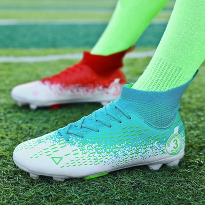 Größe 31–45: Herren-Fußballschuhe, Damen-Fußballschuhe, Kinder-Fußballschuhe, Trainingsschuhe, atmungsaktive Sportschuhe für Jugendliche