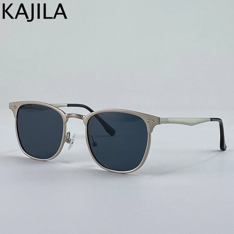 Steampunk Square Sunglasses Men 2026 Luxury Brand Metal Frame Retro Punk Sun Glasses Male Driving Shades Vintage Eyewear UV400