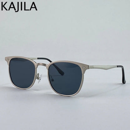Steampunk Square Sunglasses Men 2026 Luxury Brand Metal Frame Retro Punk Sun Glasses Male Driving Shades Vintage Eyewear UV400