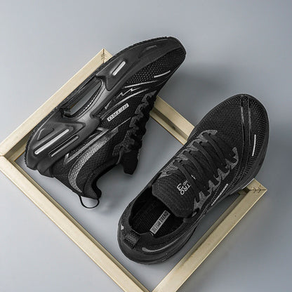 Unisex-Sportschuhe, trendig, atmungsaktives Mesh, weiche Sohle, stoßdämpfend, strapazierfähig, für Teenager, professionelle Laufschuhe für Herren