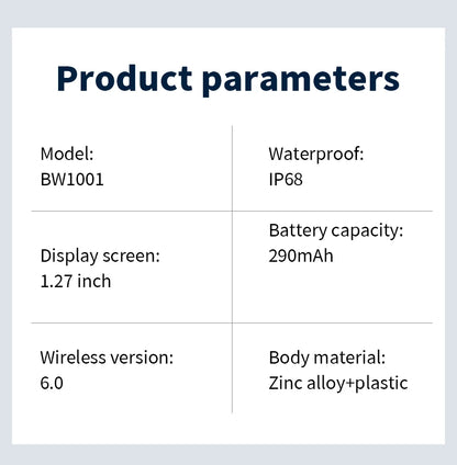 LIGE 2026 Smartwatch for Men  1.27" HD Display, Bluetooth Calling, IP68 Waterproof, Heart Rate & Fitness Monitor