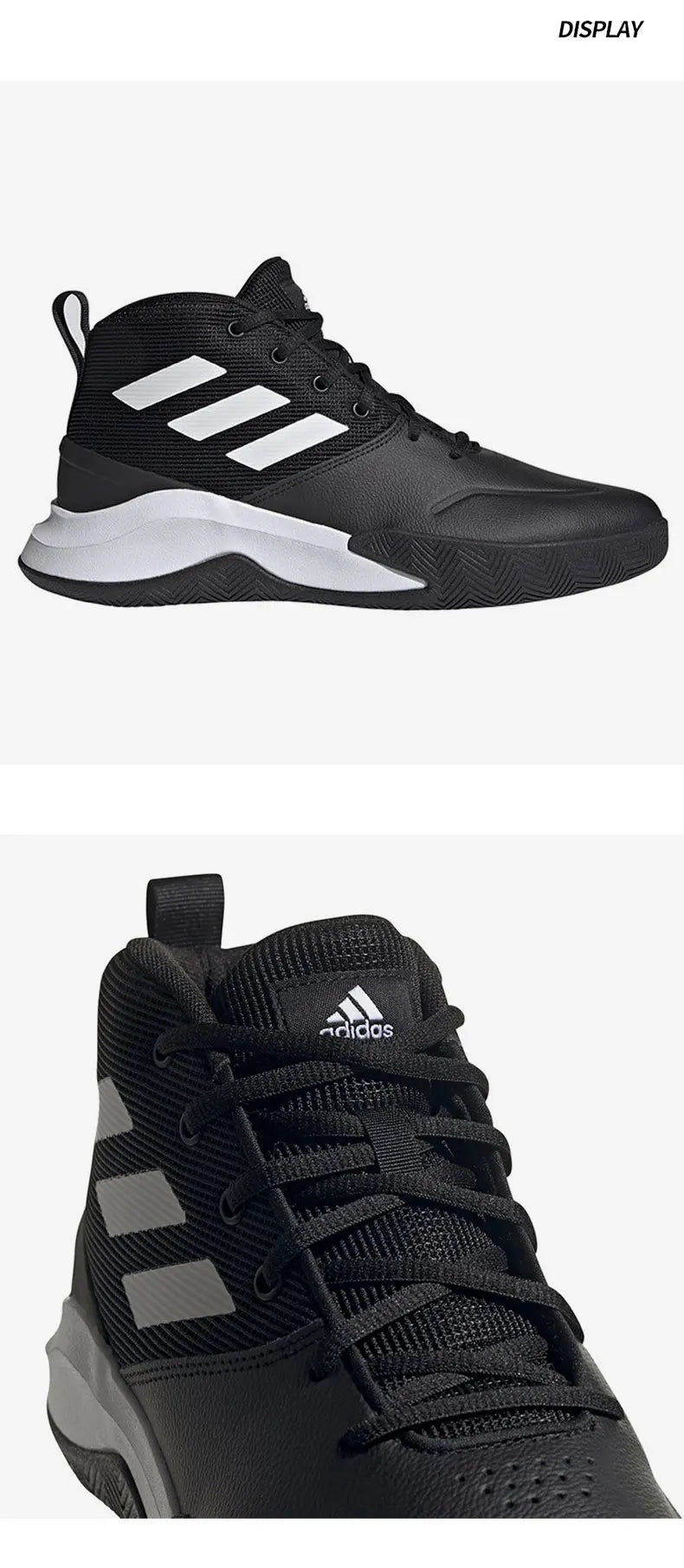 Adidas officiel authentique OWNTHEGAME chaussures de basket-ball résistantes à l'usure pour hommes FY6007