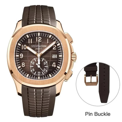 2026 High Quality Men's Watches Luxury Brand Japan VD53 Chronograph Sports Classic 5167 Quartz Watch Stainless Steel Waterproof