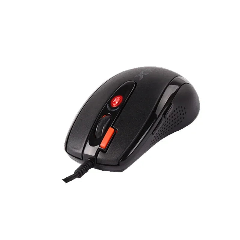 Rato Gaming A4TECH X7 X-710BK Oscar, 2000DPI, 1000HZ, roda 4D, memória integrada de 160K, Oscar Mouse Editor, sem driver