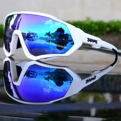 Kapvoe Herren-Marken-Angelbrille, Mountainbike- und Radfahrbrille, Damen-Rennradbrille, Fahrradbrille, Radsportbrille, Oculos Ciclismo