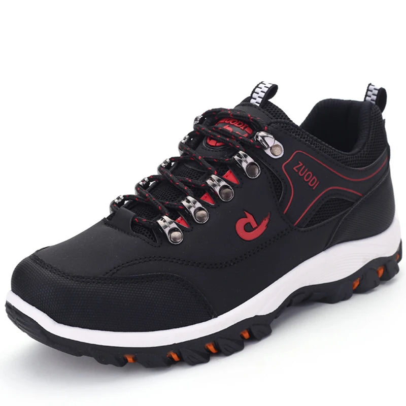 Chaussures de randonnée pour homme - Chaussures de sport de randonnée respirantes - Chaussures de sport ultra-légères pour la randonnée, le camping et la course à pied en plein air - Chaussures de sport antidérapantes