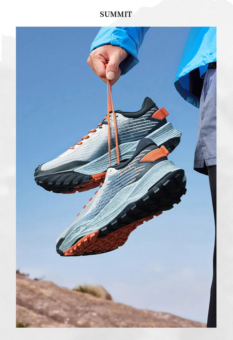361 Degrees WUXIA 2 Running Shoes Light Breathable Cushioning Non-Slip Soft Outdoor Hiking Versatile Sneakers Male 672542201