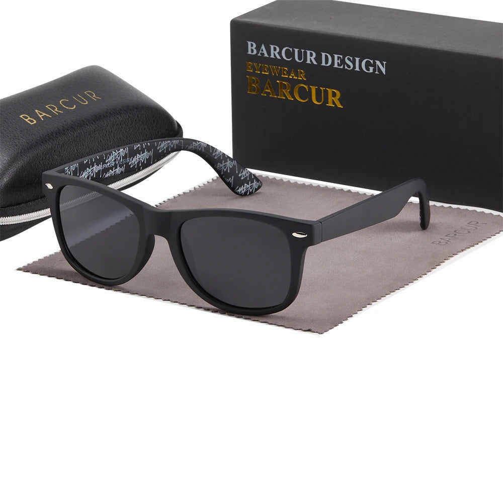 BARCUR Brand Men Sports Sunglasses Women Ultra Light PC High-quality Frame UV400 Outdoor Activity Driving Cycling Sunglasses