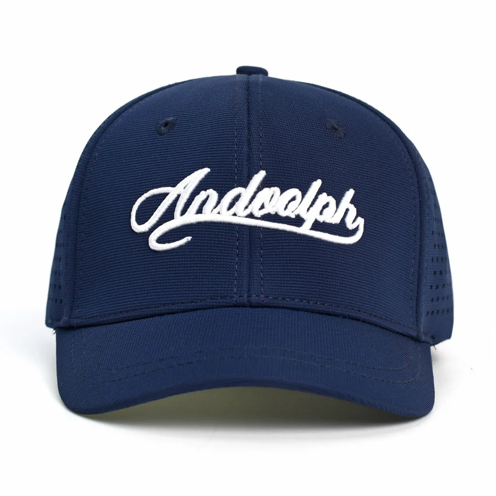 Boné de basebol em malha com pala curta e parte traseira fechada para homem e mulher, respirável, estilo snapback, boné dad hat ajustado e ajustável, cor lisa, estilo trucker